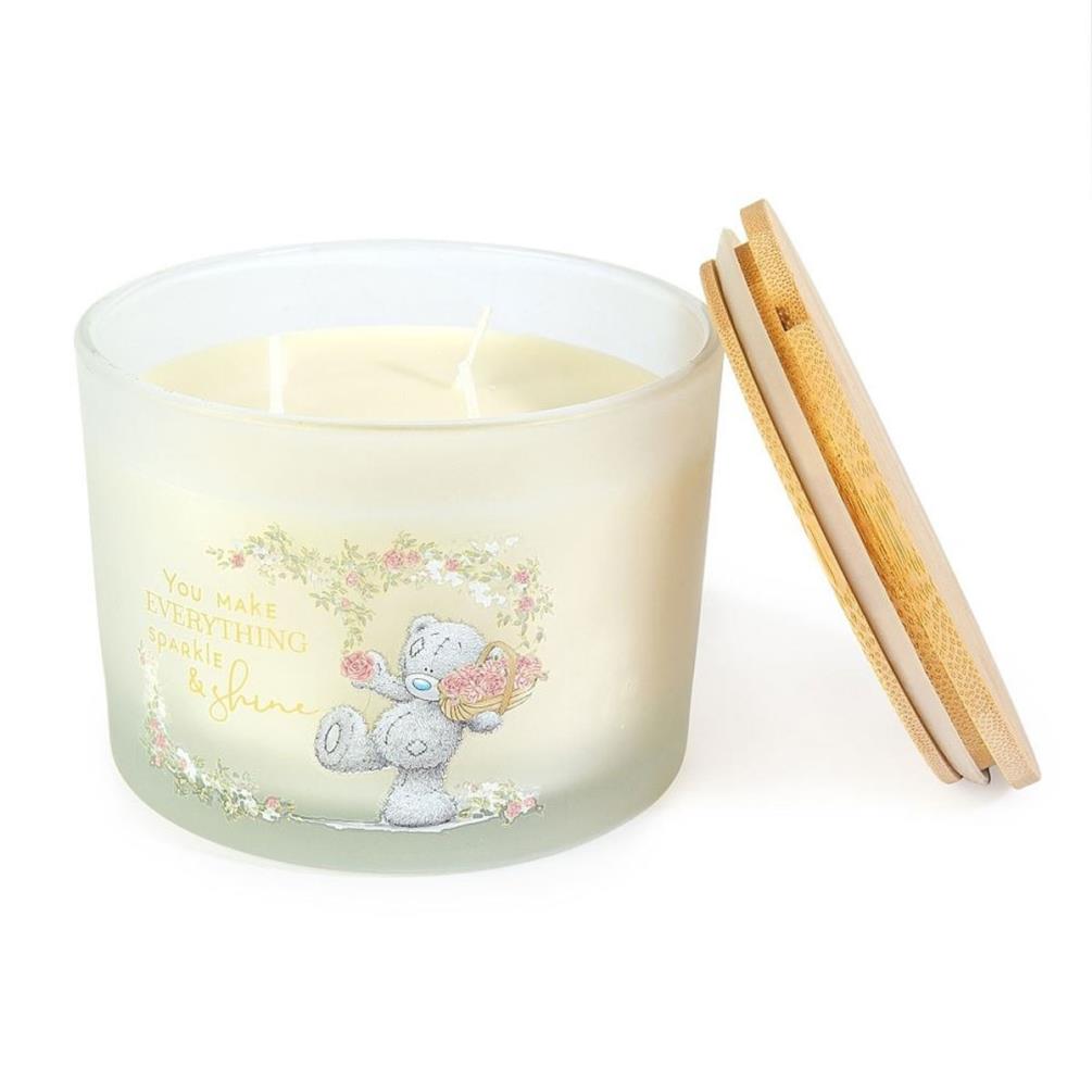 Sparkle & Shine Large Me to You Bear 3 Wick Candle Extra Image 1